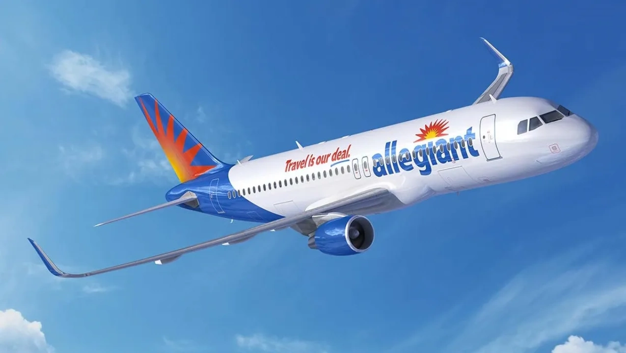 Allegiant Airlines Plattsburgh Aircraft Photo