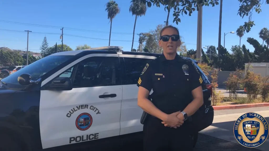 Culver City has a strong police enforcement force.