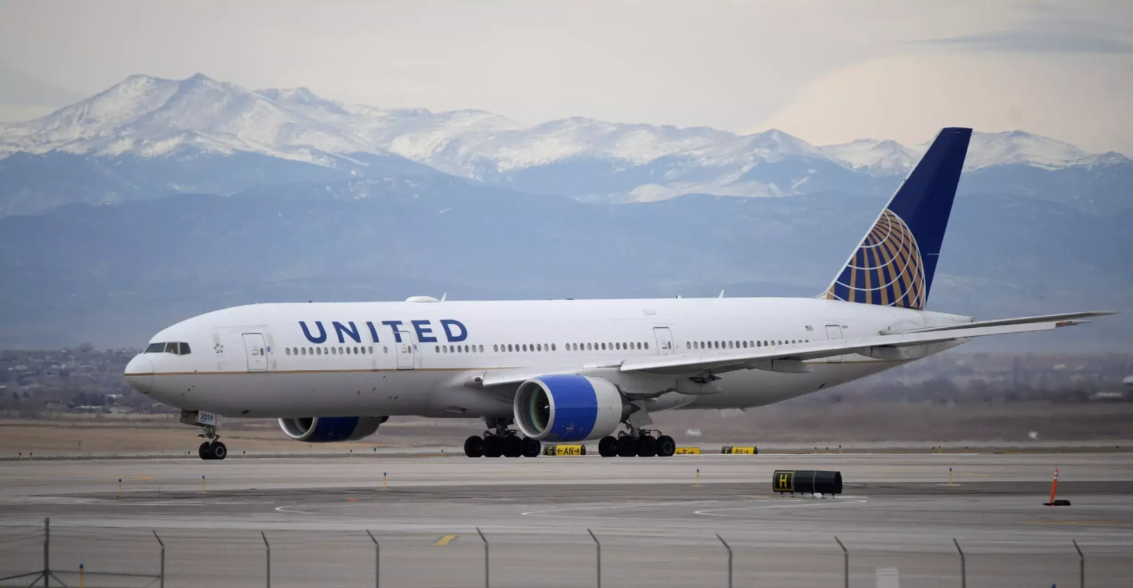 United Airlines Aircraft Managua Photo