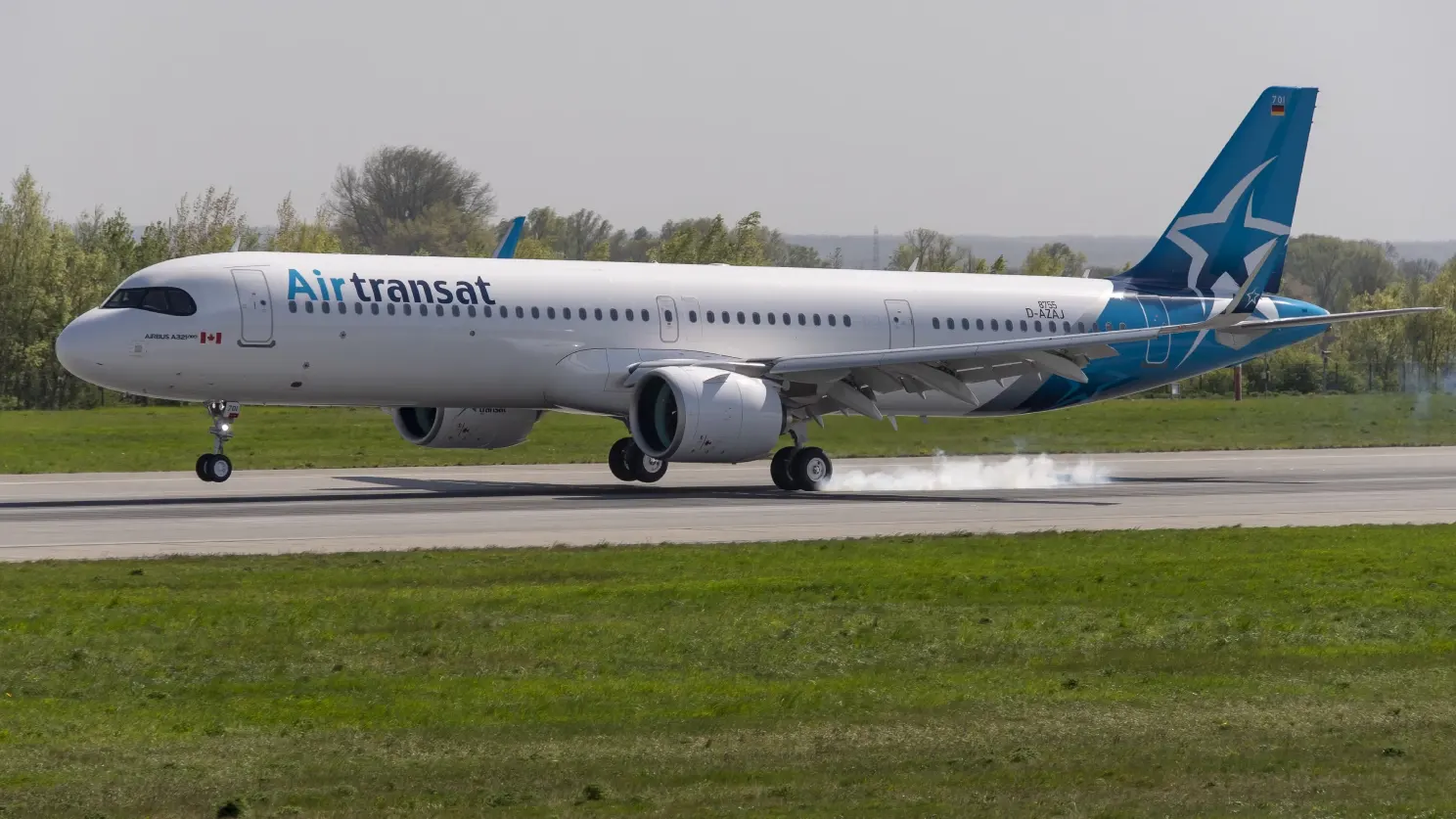 Air Transat Peterborough Aircraft Photo