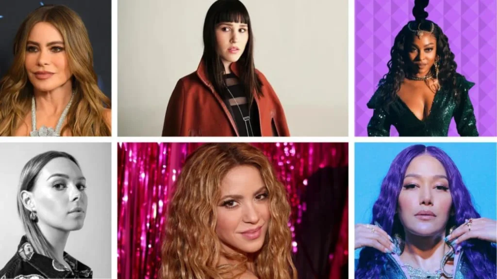 Beautiful Colombian women smiling and showcasing their natural elegance