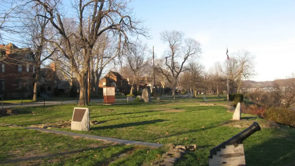 Fort McIntosh historic site with scenic views in Beaver County, PA