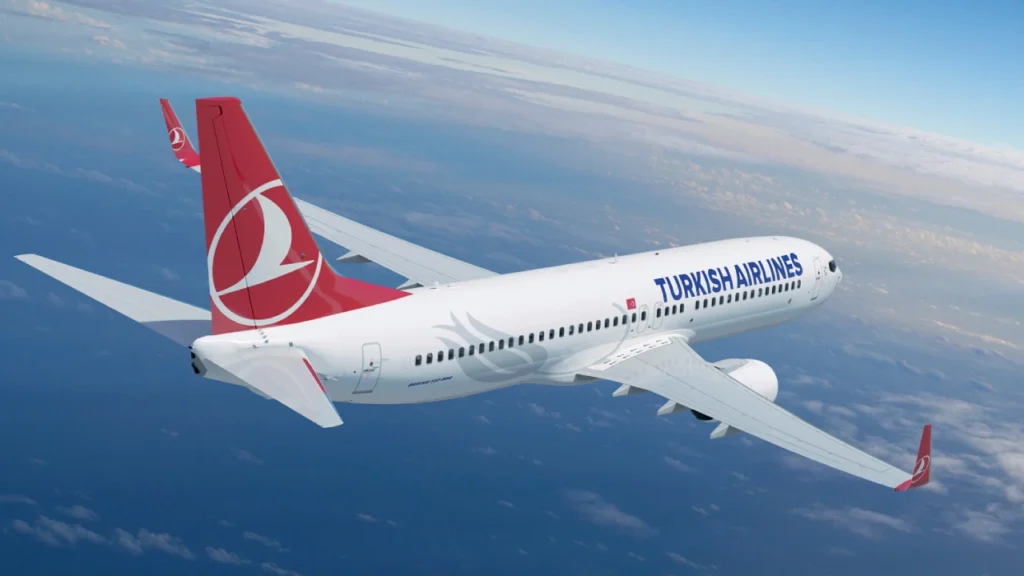 Turkish aircraft flying, among best airlines from USA to Europe