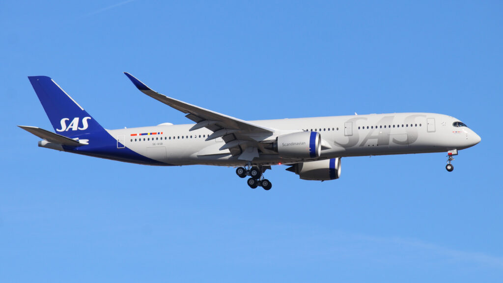 SAS Airlines Krakow Aircraft Photo
