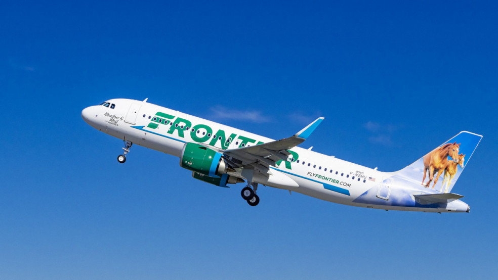 Frontier Airlines Vail Aircraft Photo